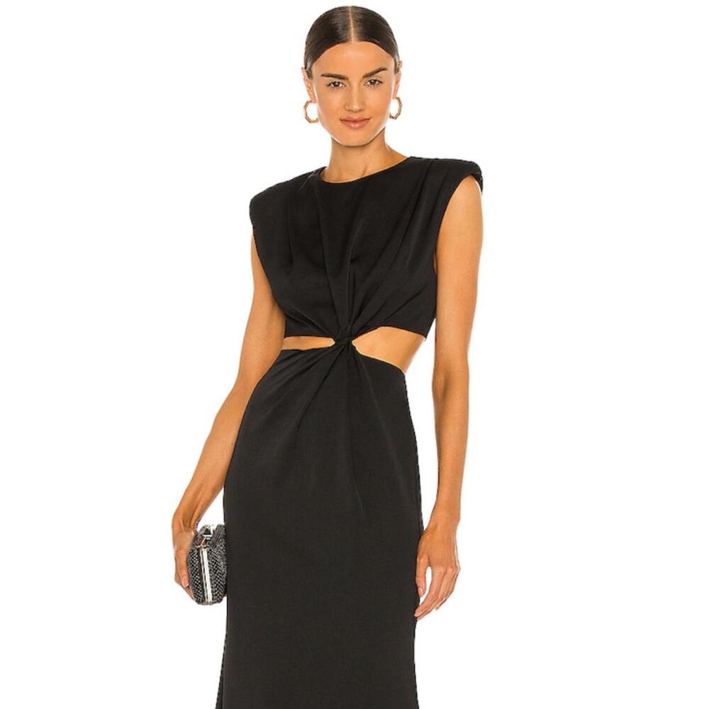 MISHA Domenica Dress / BLK / Size 0
